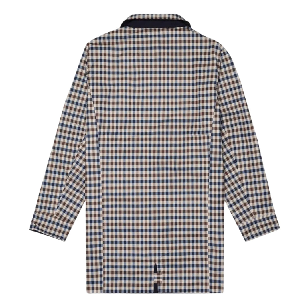 Aquascutum Active ARCHIVAL REVERSIBLE MID COAT AA_A005_JK003 BLUE NAVY Jacket Mens L