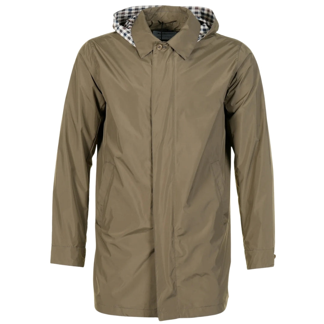 Aquascutum Active Active Packable Trench Army Green Green Jacket M