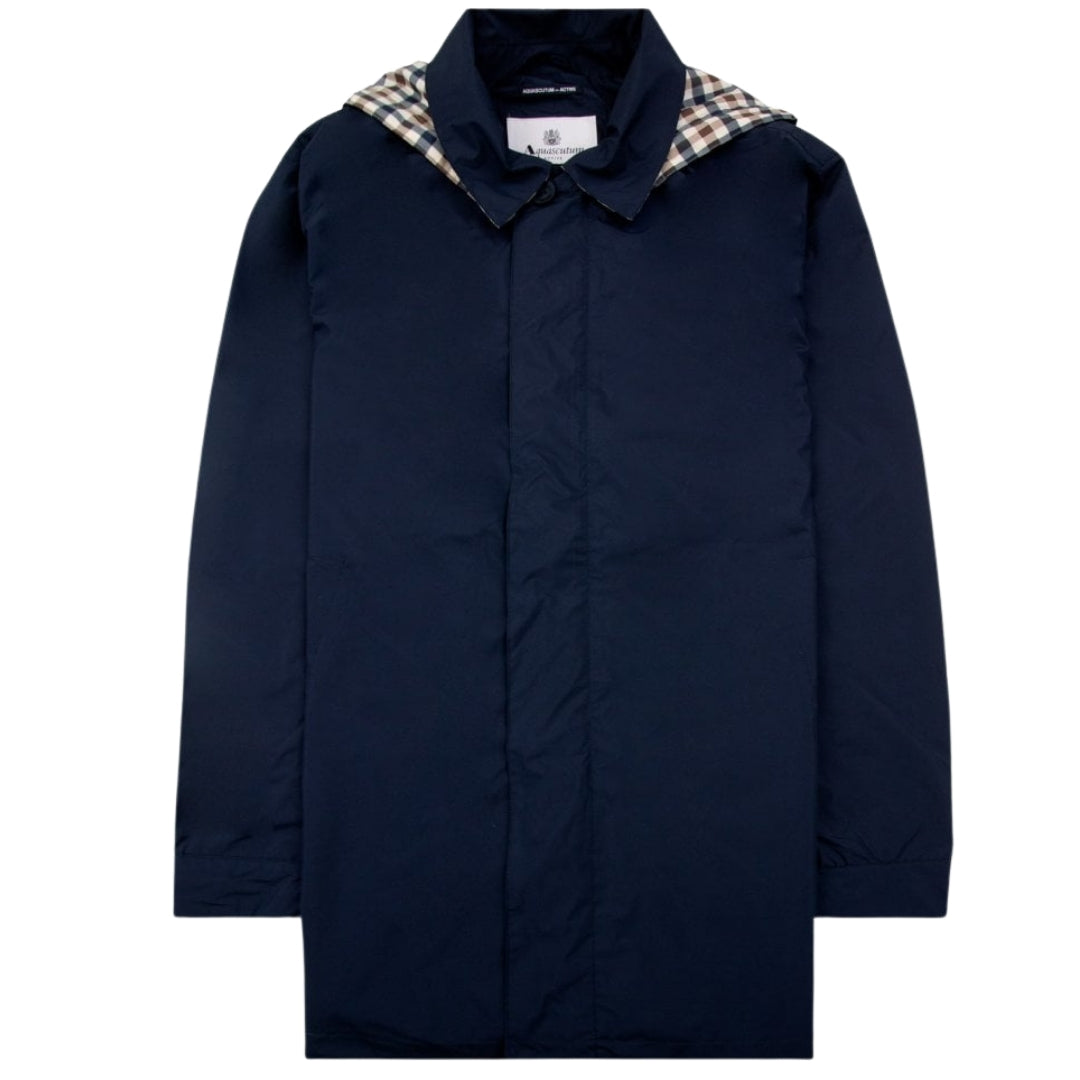 Aquascutum Active Active Packable Trench Navy Navy Blue Jacket S