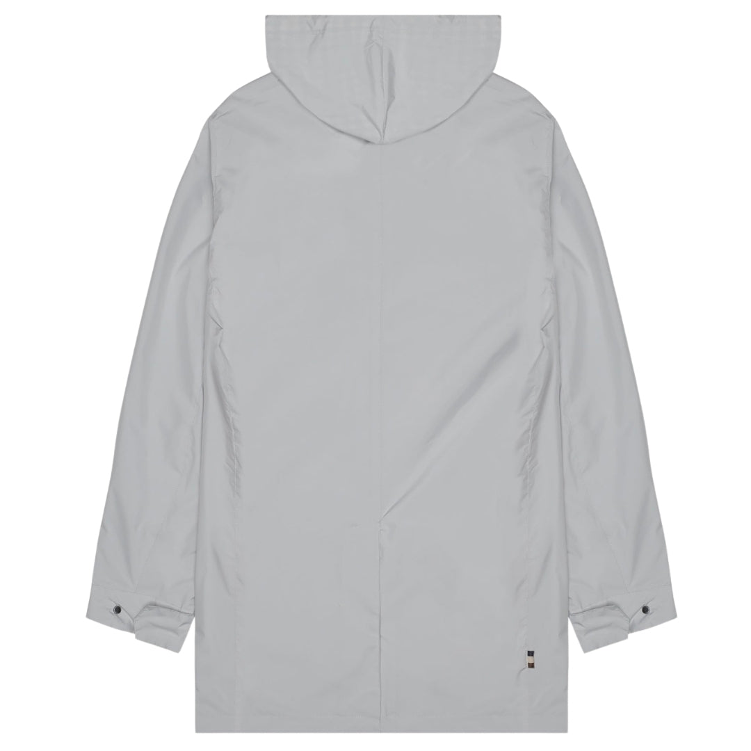 Aquascutum Active Active Packable Trench Antarctica Grey Jacket M