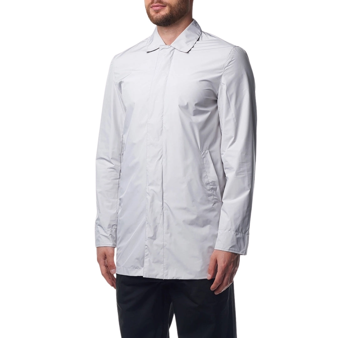 Aquascutum Active Active Packable Trench Antarctica Grey Jacket M