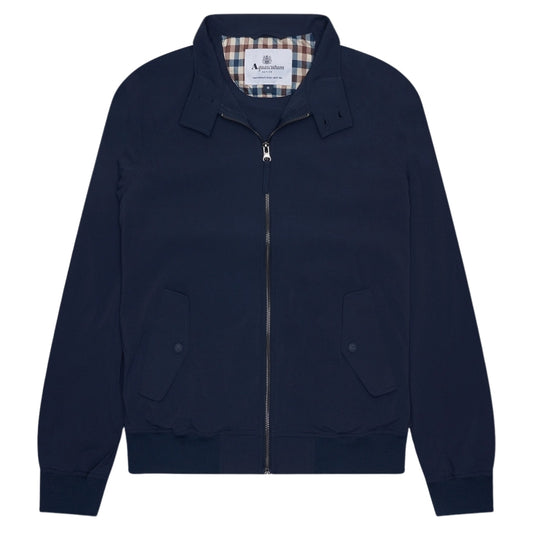 Aquascutum Active Active Coach Jacket Navy Navy Blue Jacket L