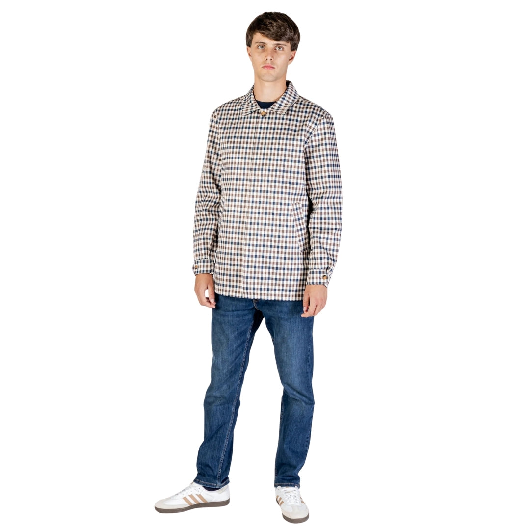 Aquascutum Active Iconic Caban Club Check Jacket