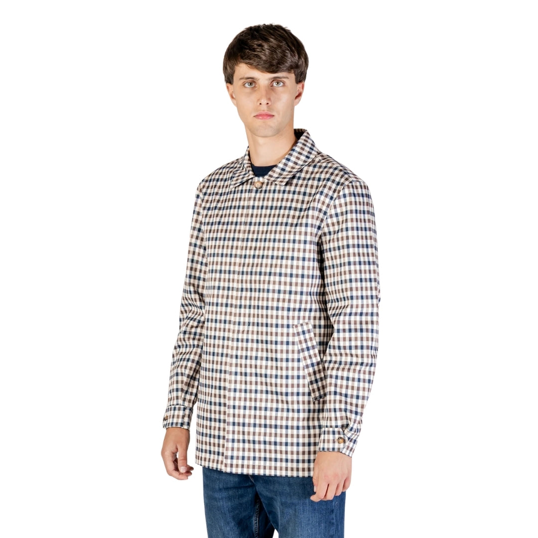 Aquascutum Active Iconic Caban Club Check Jacket