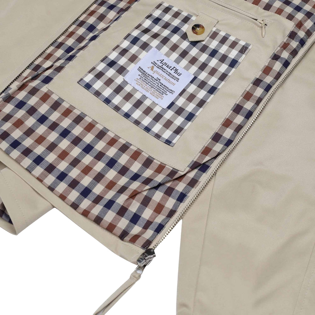 Aquascutum Active Archival Mid Jacket Beige S