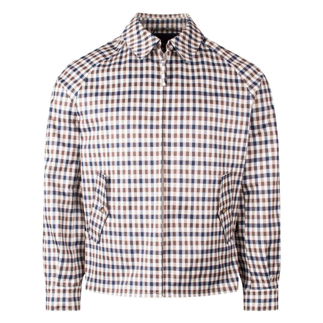 Aquascutum Active Archival Mid Jacket Club Check XL