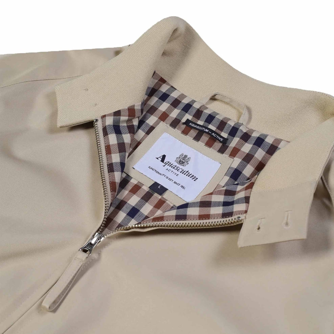 Aquascutum Active Archival Harrington Beige L