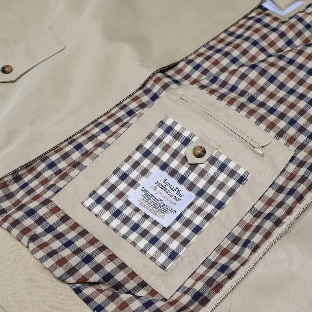 Aquascutum Active Archival Harrington Beige L