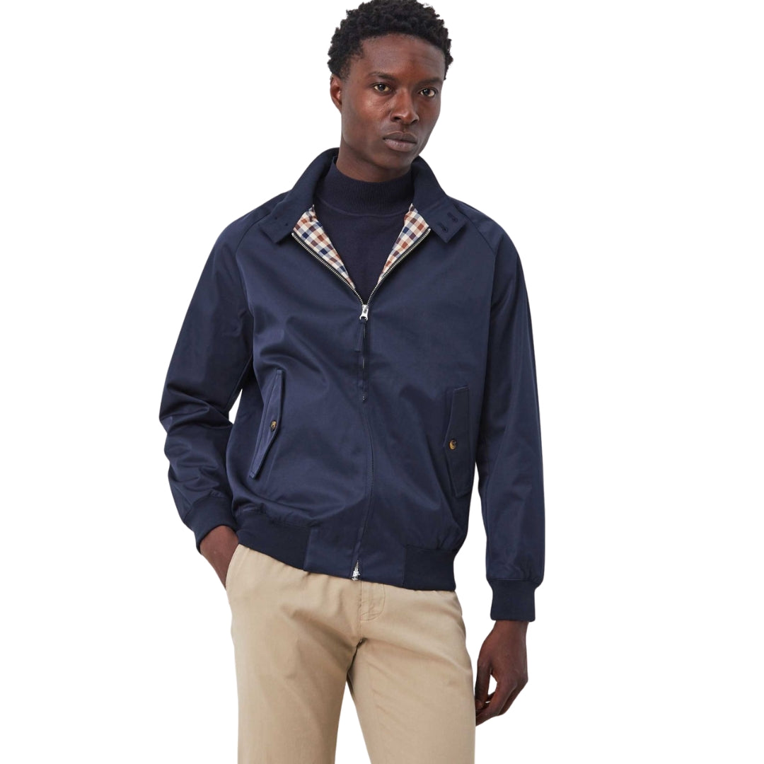 Aquascutum Active Archival Harrington Navy S