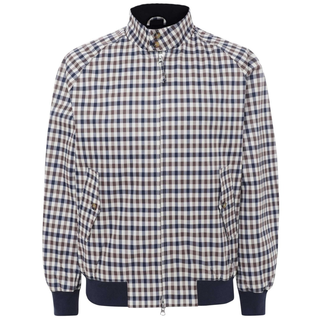 Aquascutum Active Archival Harrington Club Check S