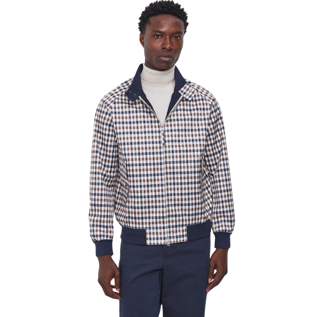 Aquascutum Active Archival Harrington Club Check S