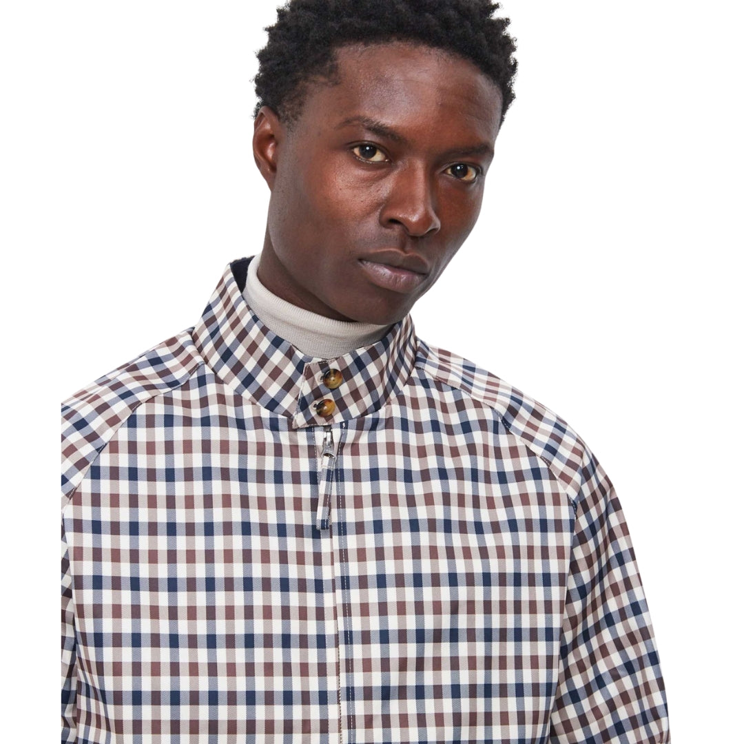 Aquascutum Active Archival Harrington Club Check S