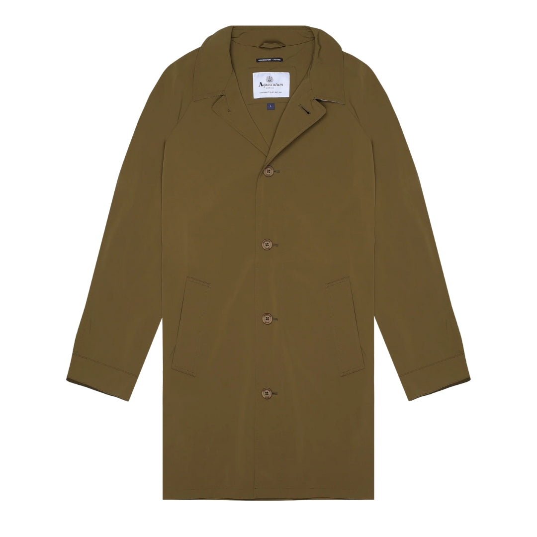Aquascutum Active Stretch Caban Army Green XL