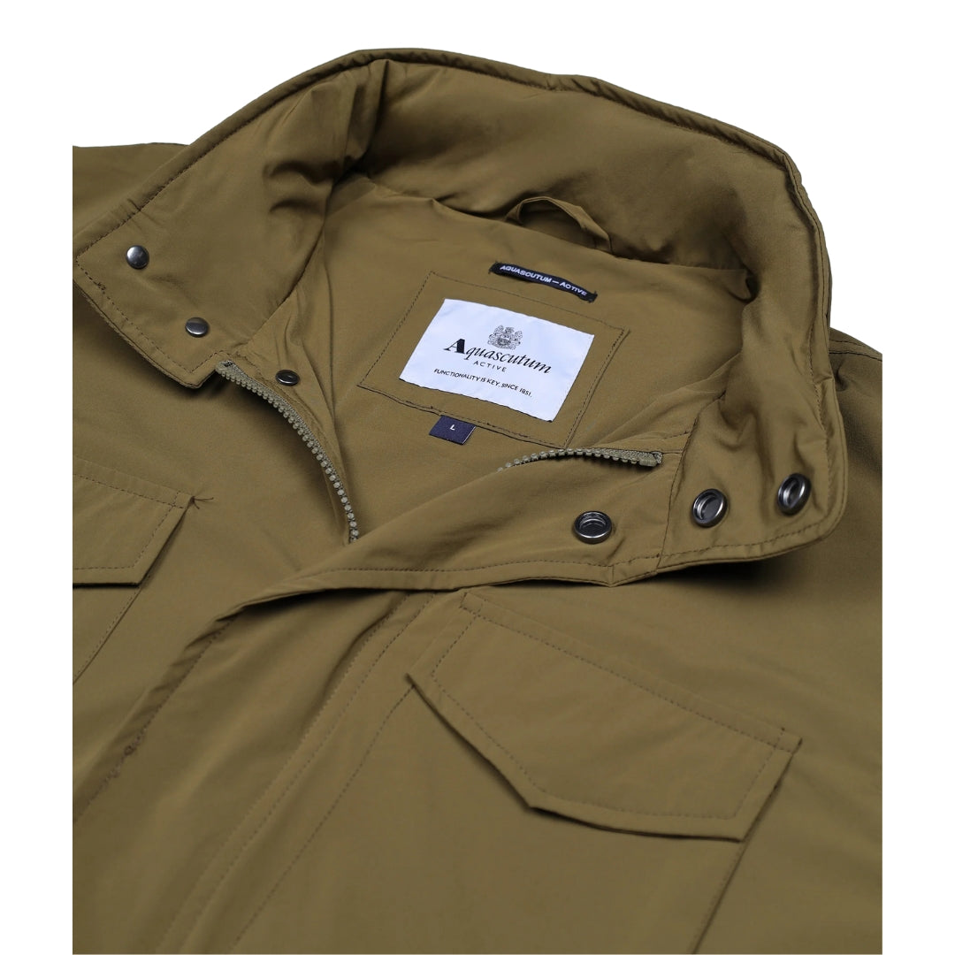 Aquascutum Active Stretch M-65 Army Green S