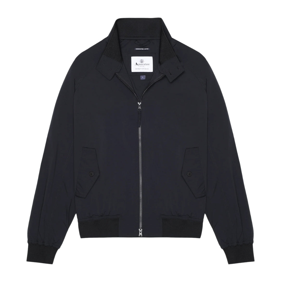 Aquascutum Active Stretch Harrington Navy S