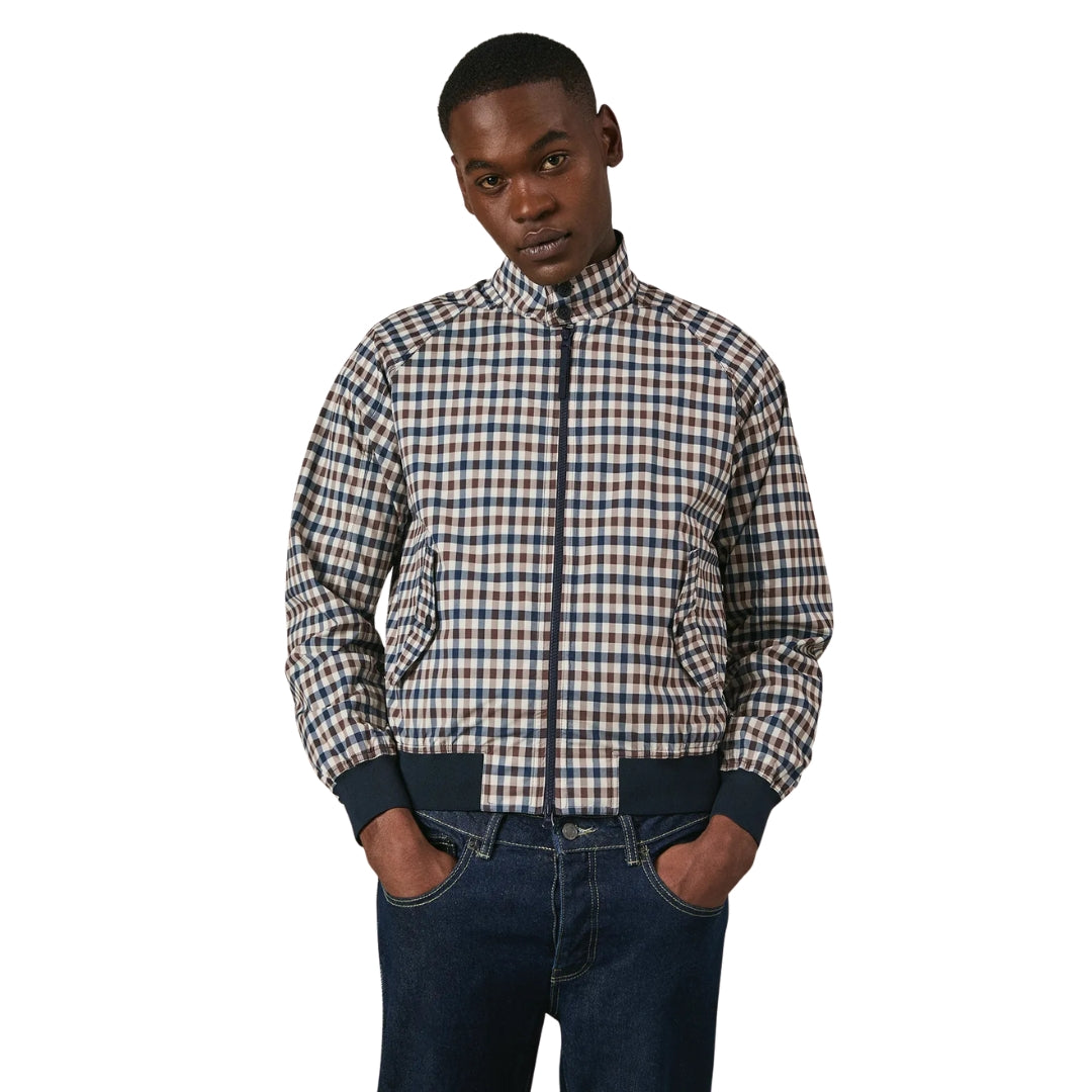 Aquascutum Active Stretch Harrington Club Check S