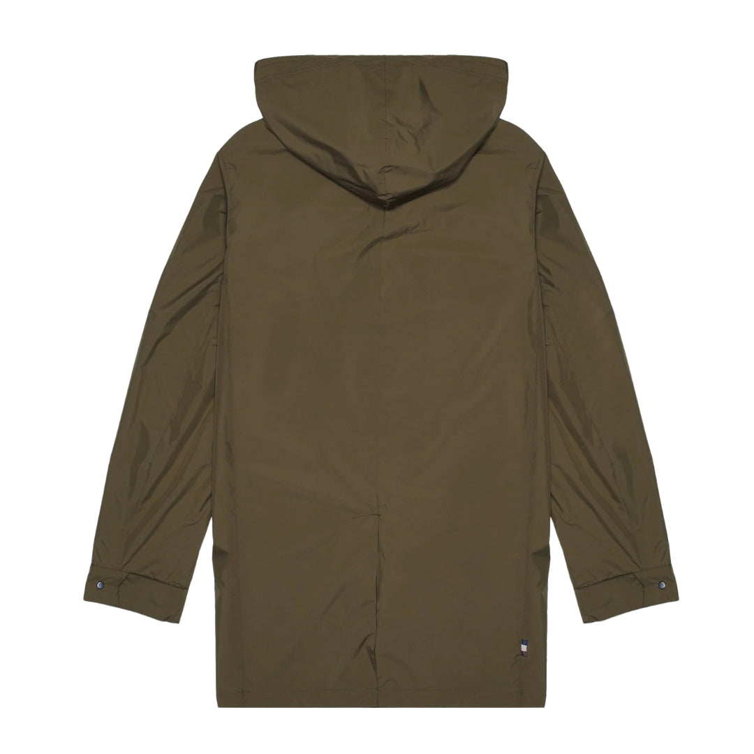 Aquascutum Active Rlg Packable Trench Army Green Jacket