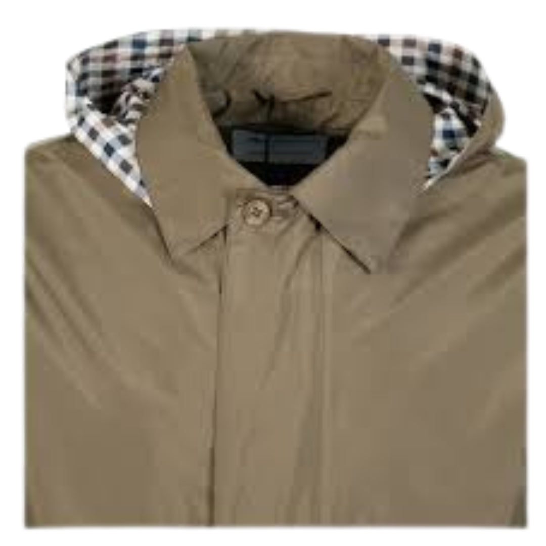 Aquascutum Active Rlg Packable Trench Army Green S