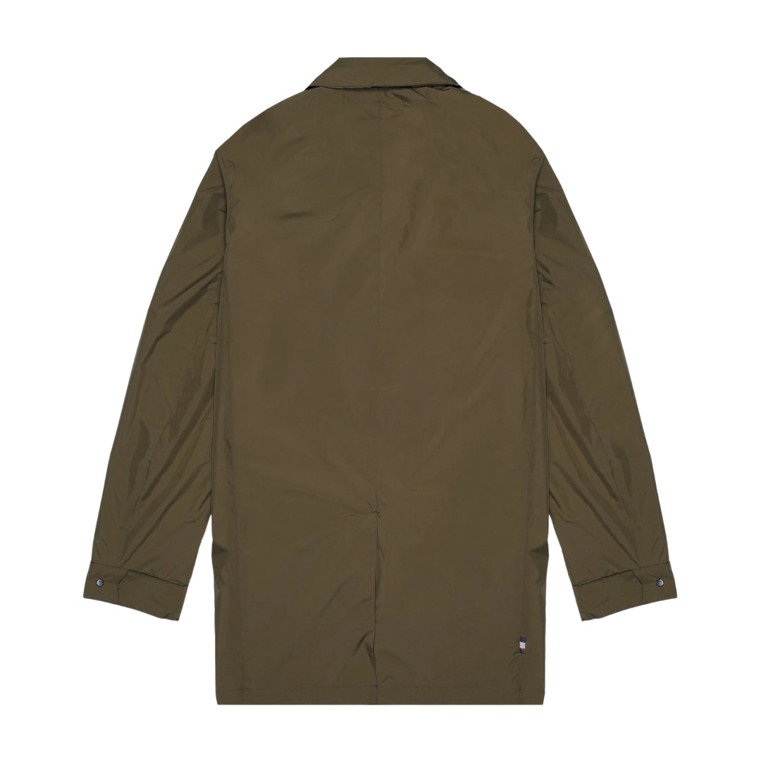 Aquascutum Active Rlg Packable Trench Army Green Jacket