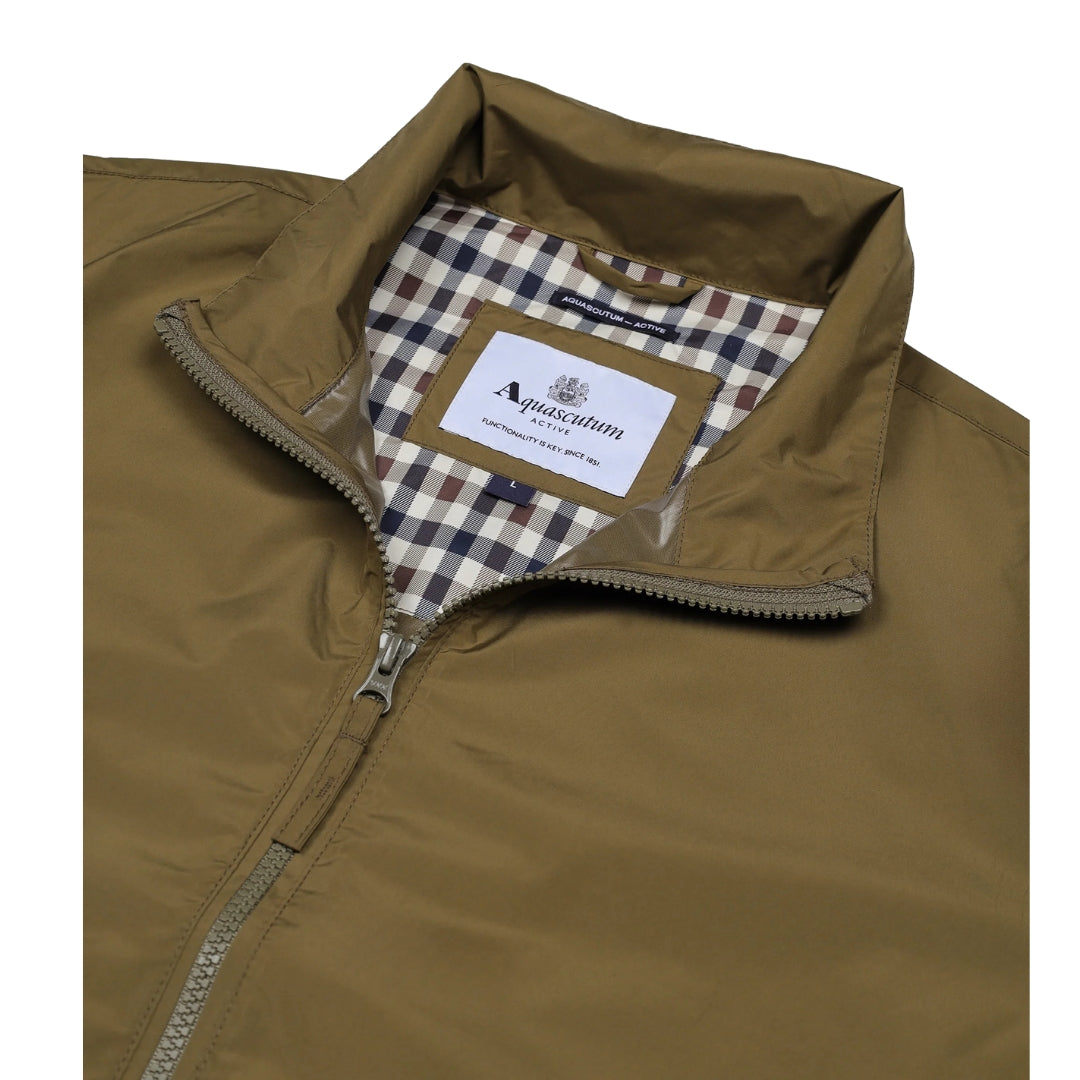 Aquascutum Active Rlg Windbreaker Army Green S