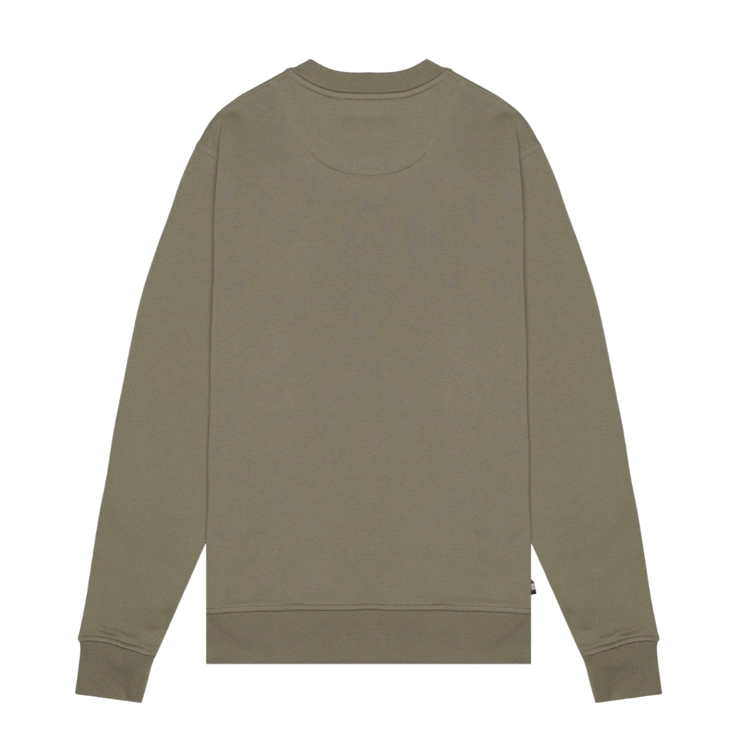 Aquascutum Active Big Logo Crewneck Army Green M