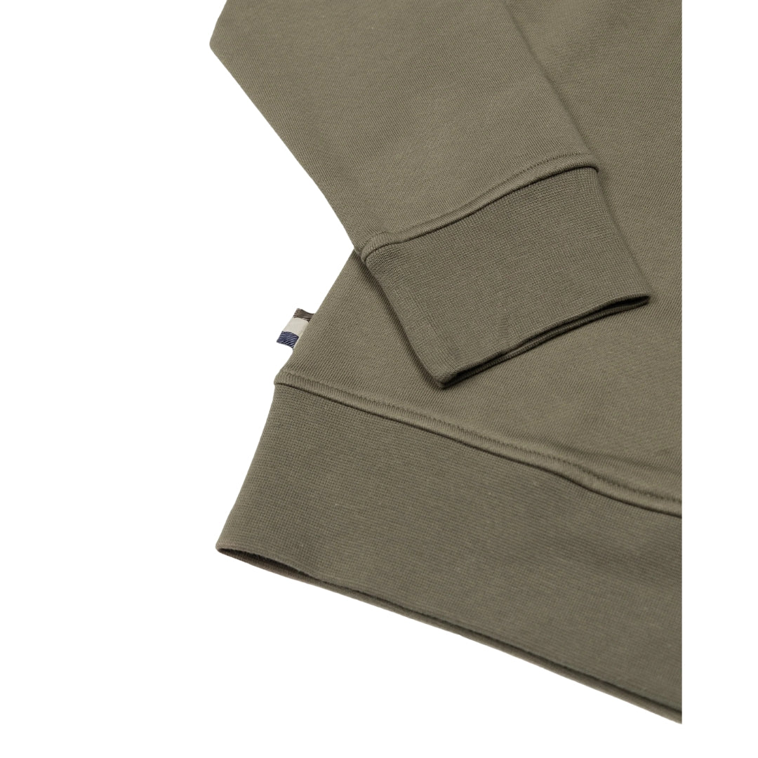 Aquascutum Active Big Logo Crewneck Army Green M