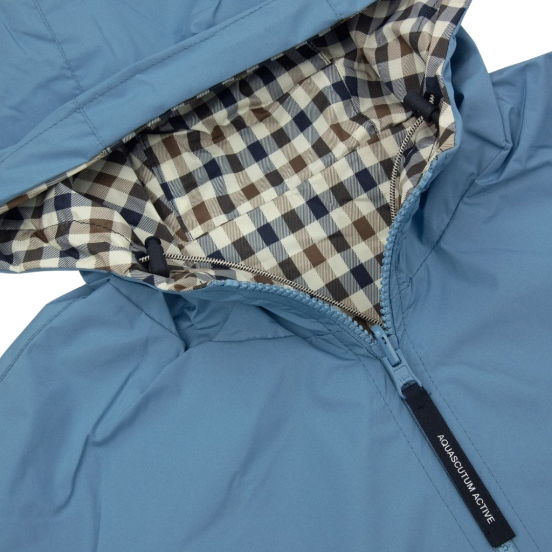 Aquascutum Active RLG BADGE REVERSIBLE SAILOR AA_B006_JK017 18 Avio (BLUE) Jacket Mens L