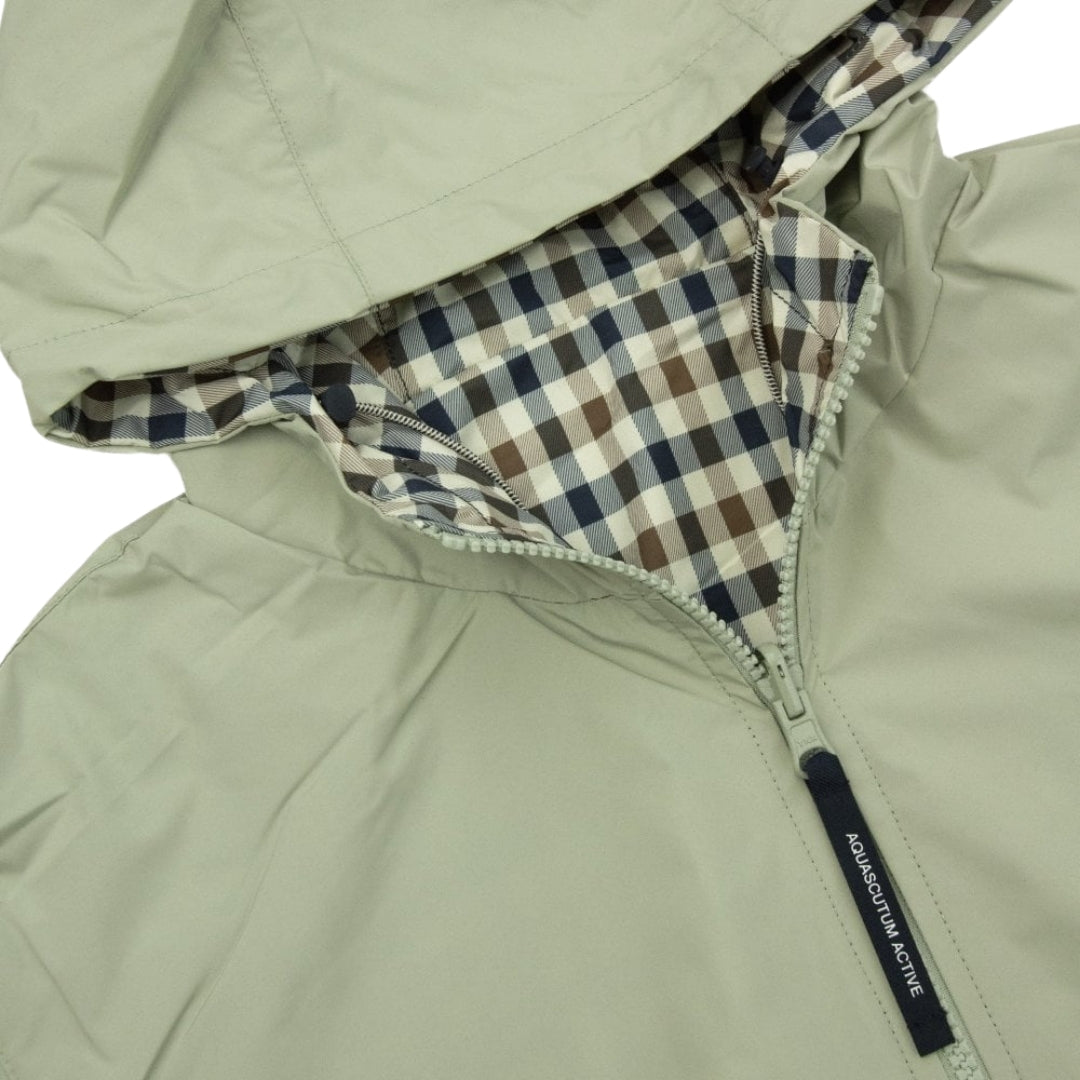 Aquascutum Active RLG BADGE REVERSIBLE SAILOR AA_B006_JK017 34 Salvia (Light Green) Jacket Mens XXXL