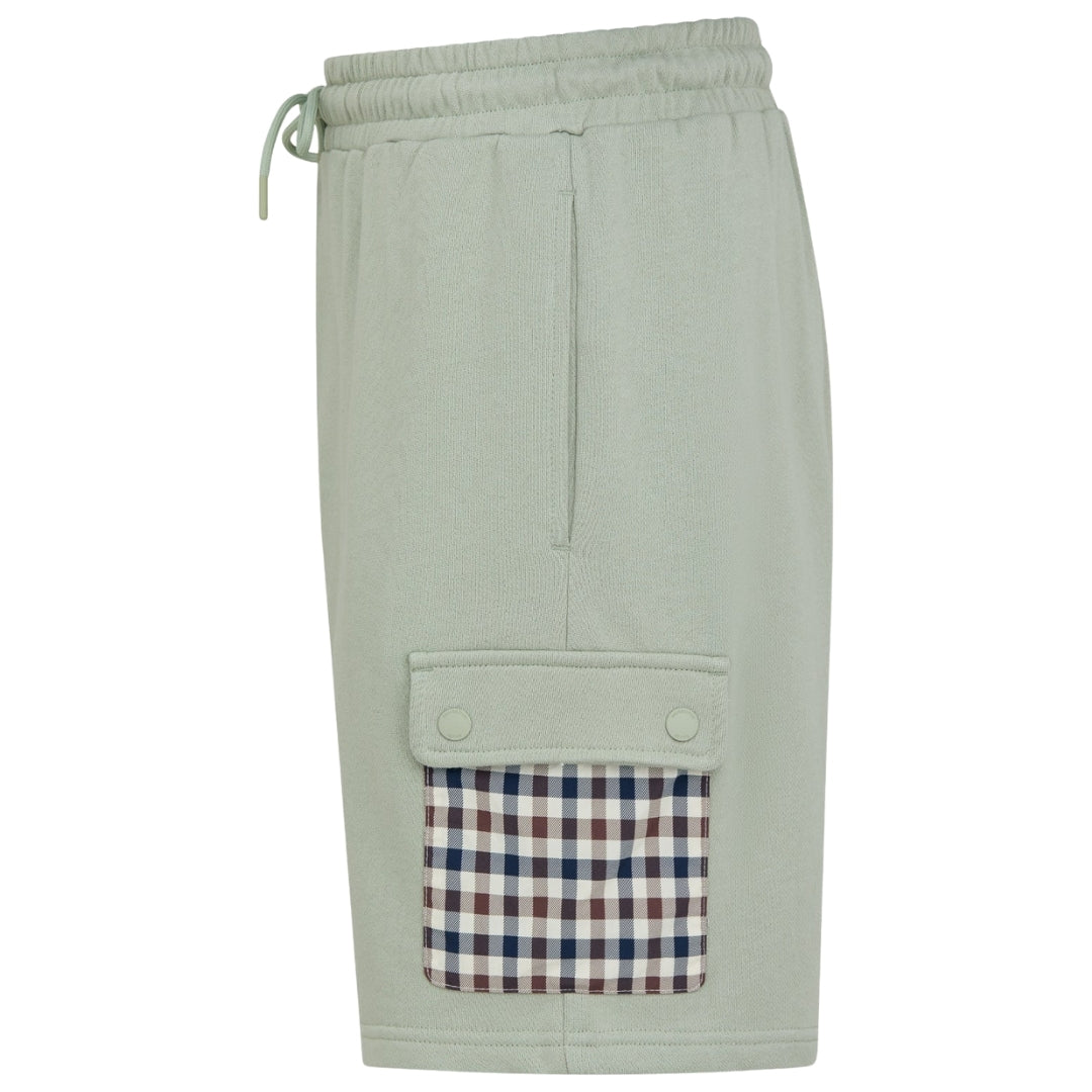 Aquascutum Active LAMINA POCKET SHORTS AA_B006_SP001 34 Salvia (Light Green) Shorts Mens S