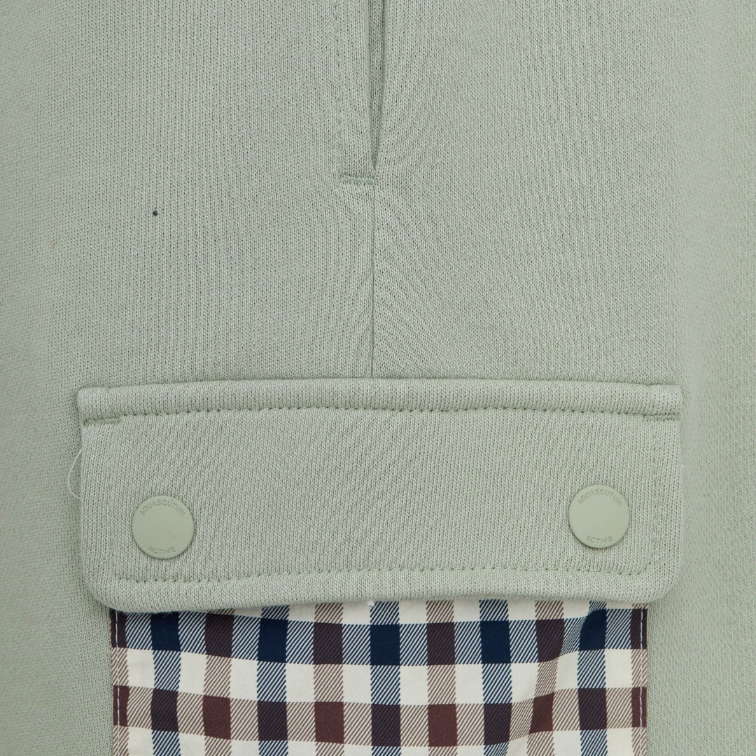 Aquascutum Active LAMINA POCKET SHORTS AA_B006_SP001 34 Salvia (Light Green) Shorts Mens S