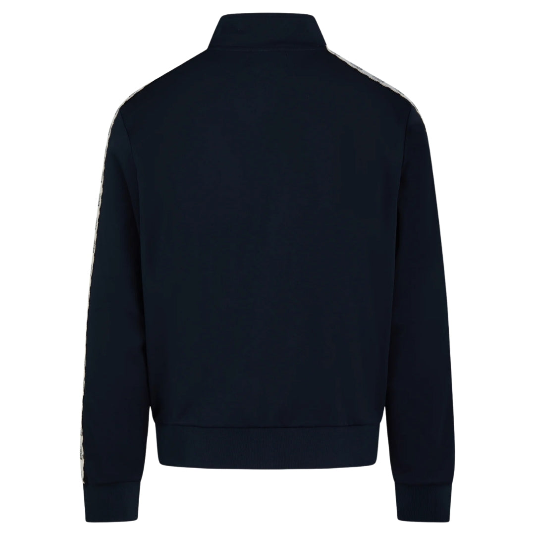 Aquascutum Active CREST TAPE TRACK TOP AA_B006_SW018 11 Navy Zip Sweater Mens S