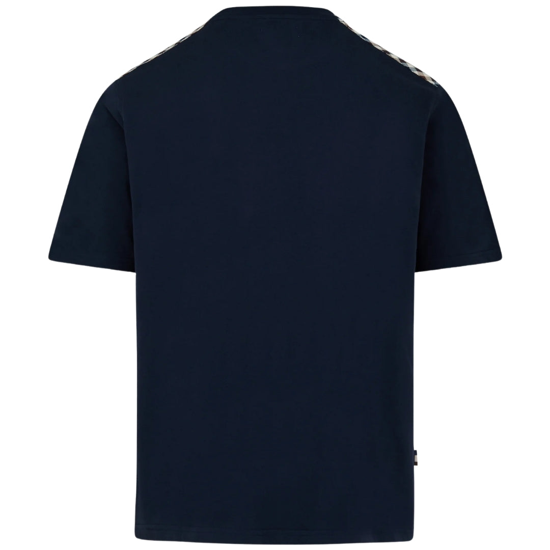 Aquascutum Active INSERT LAMINA T-SHIRT AA_B006_TS005 11 Navy Blue T-Shirt Mens M