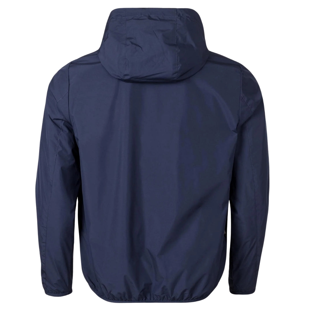 Aquascutum London Logo Navy Active Windbreaker Jacket
