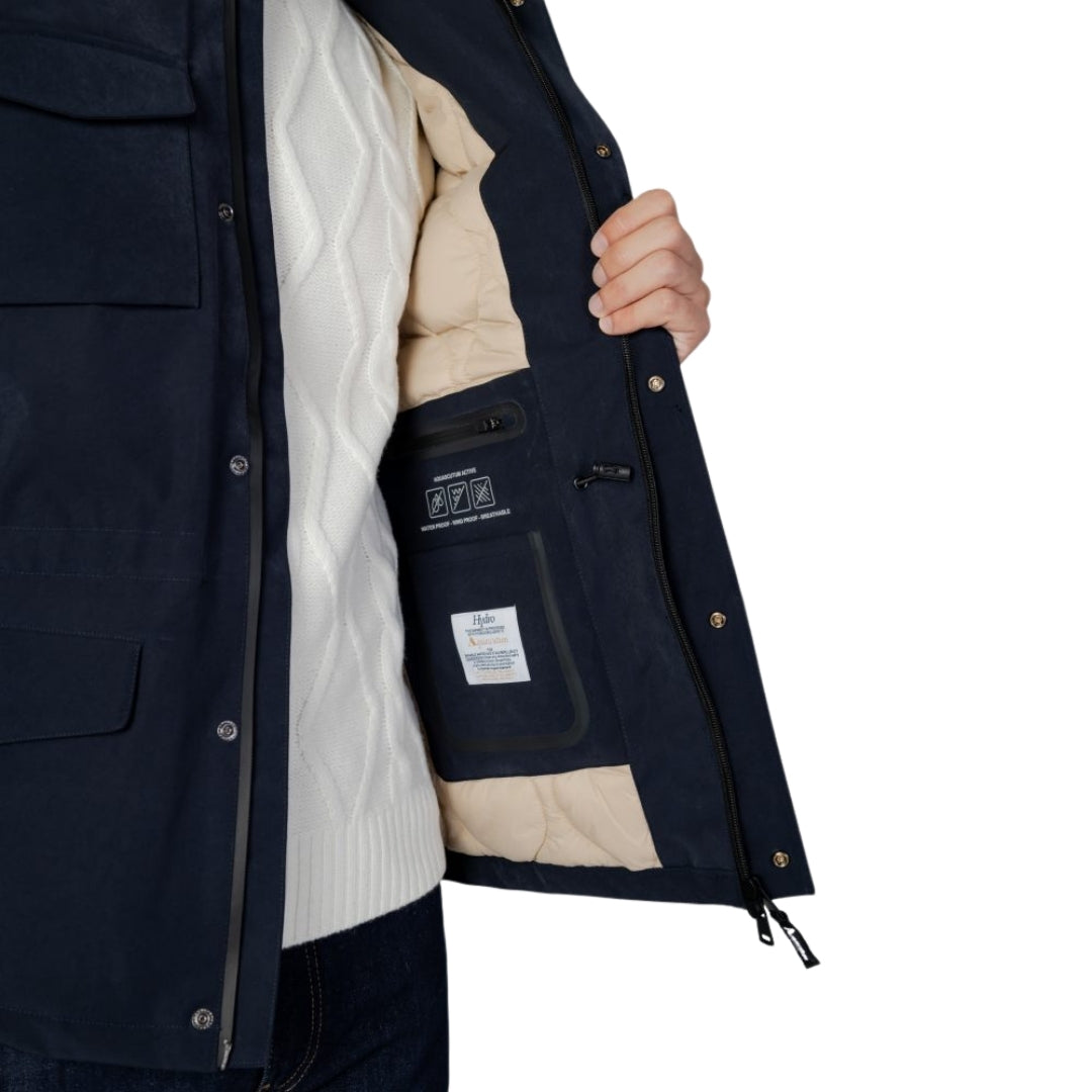 Aquascutum Active Active Field Jacket Navy XL