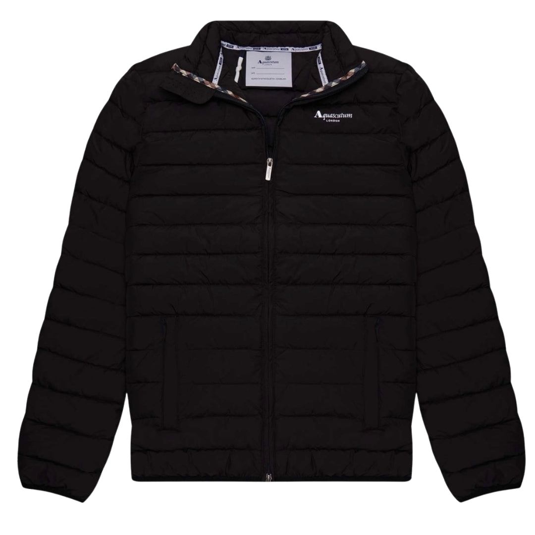 Aquascutum Active Active100Gr Mock Neck Jacket Black S