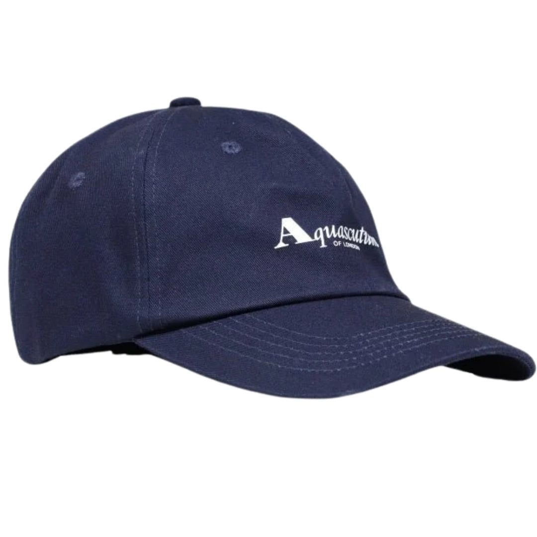Aquascutum Active NAVY BASEBALL CAP AA_ICON_CP001 11 NAVY Hat Mens One Size