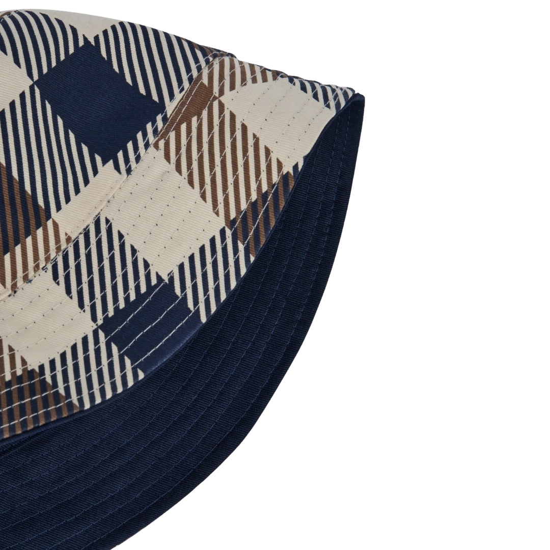 Aquascutum Active COTTON REVERSIBLE BUCKET HAT AA_ICON_CP026 11 Navy Hat Mens S/M