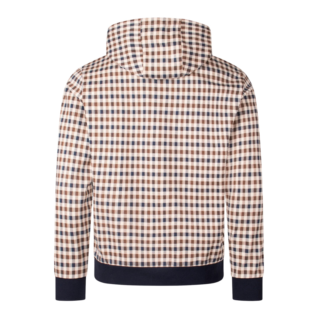 Aquascutum Active Iconic Hoodie Club Check S