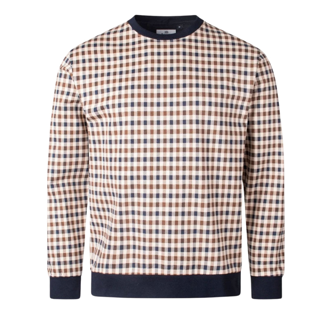 Aquascutum Active Iconic Crewneck Navy S