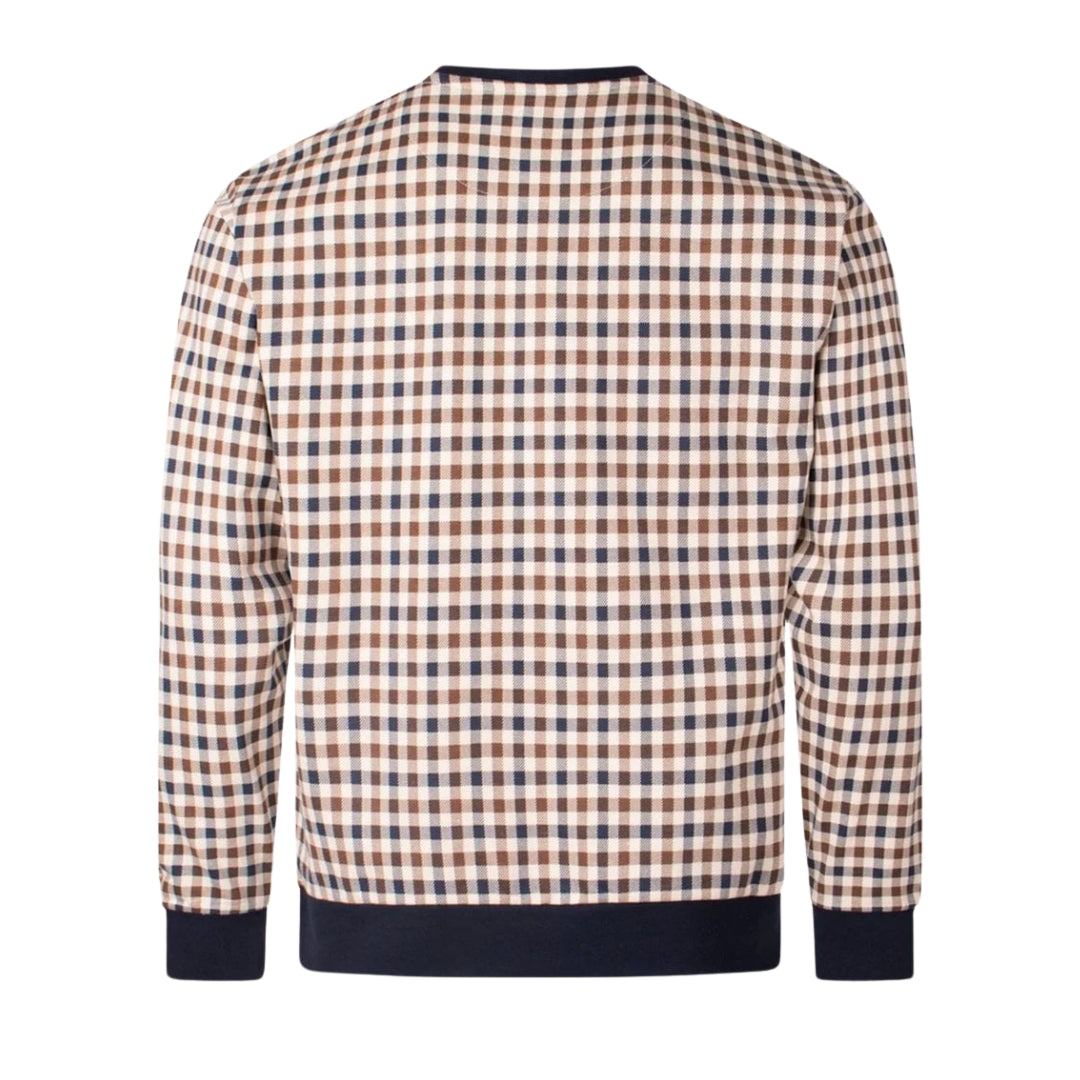 Aquascutum Active Iconic Crewneck Navy S