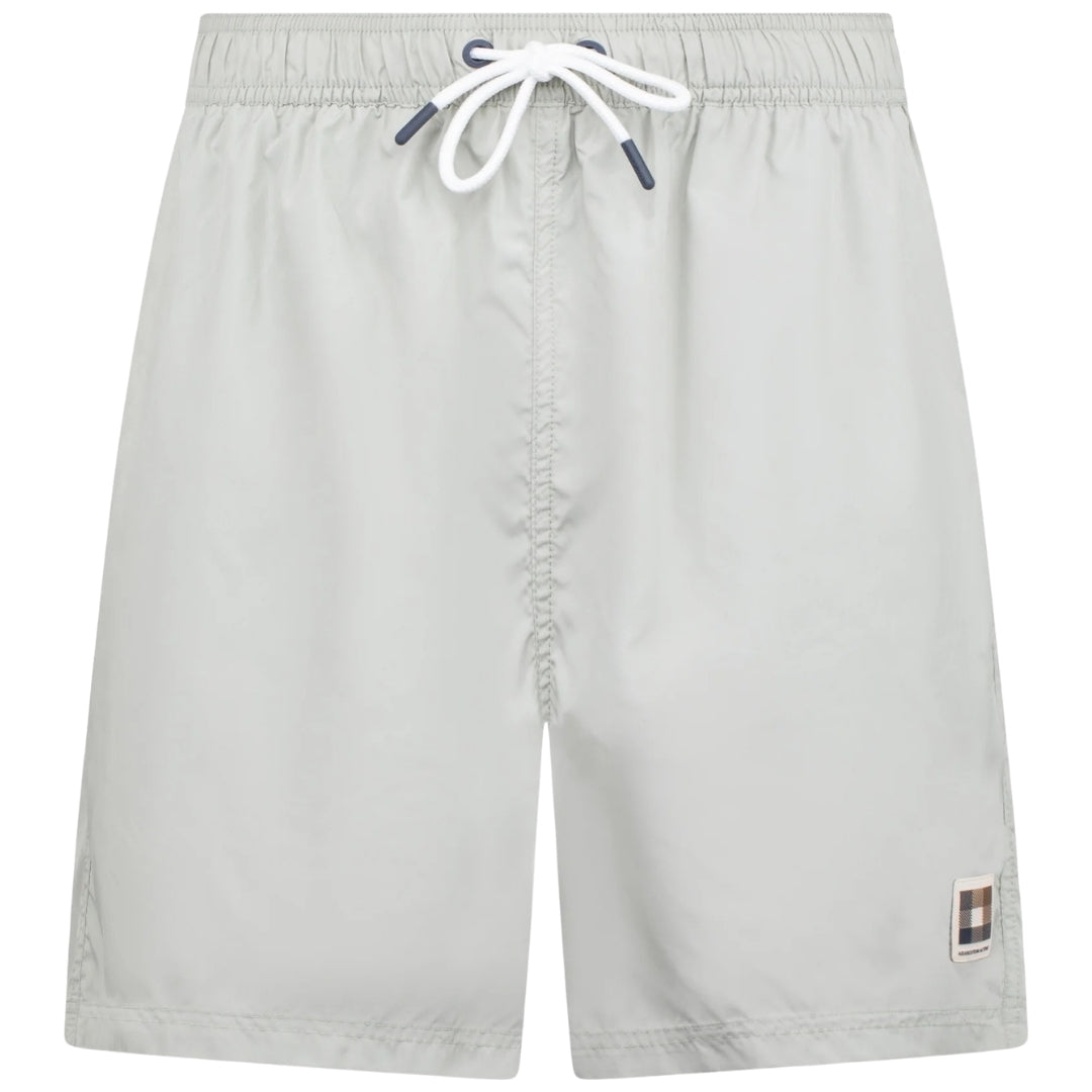 Aquascutum Active CLUB CHECK POCKET BEACH SHORT AB_B006_BB003 34 Salvia (Light Green) SWIM SHORTS MENS S