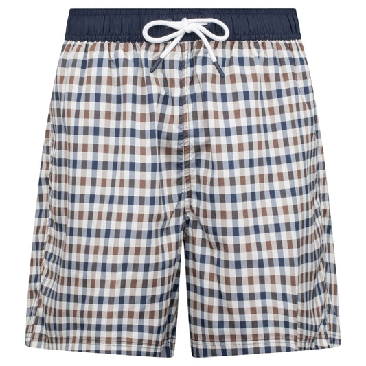Aquascutum Active ICONIC VOLLEY AB_ICON_BB003 28 Beige Swim Shorts Mens S