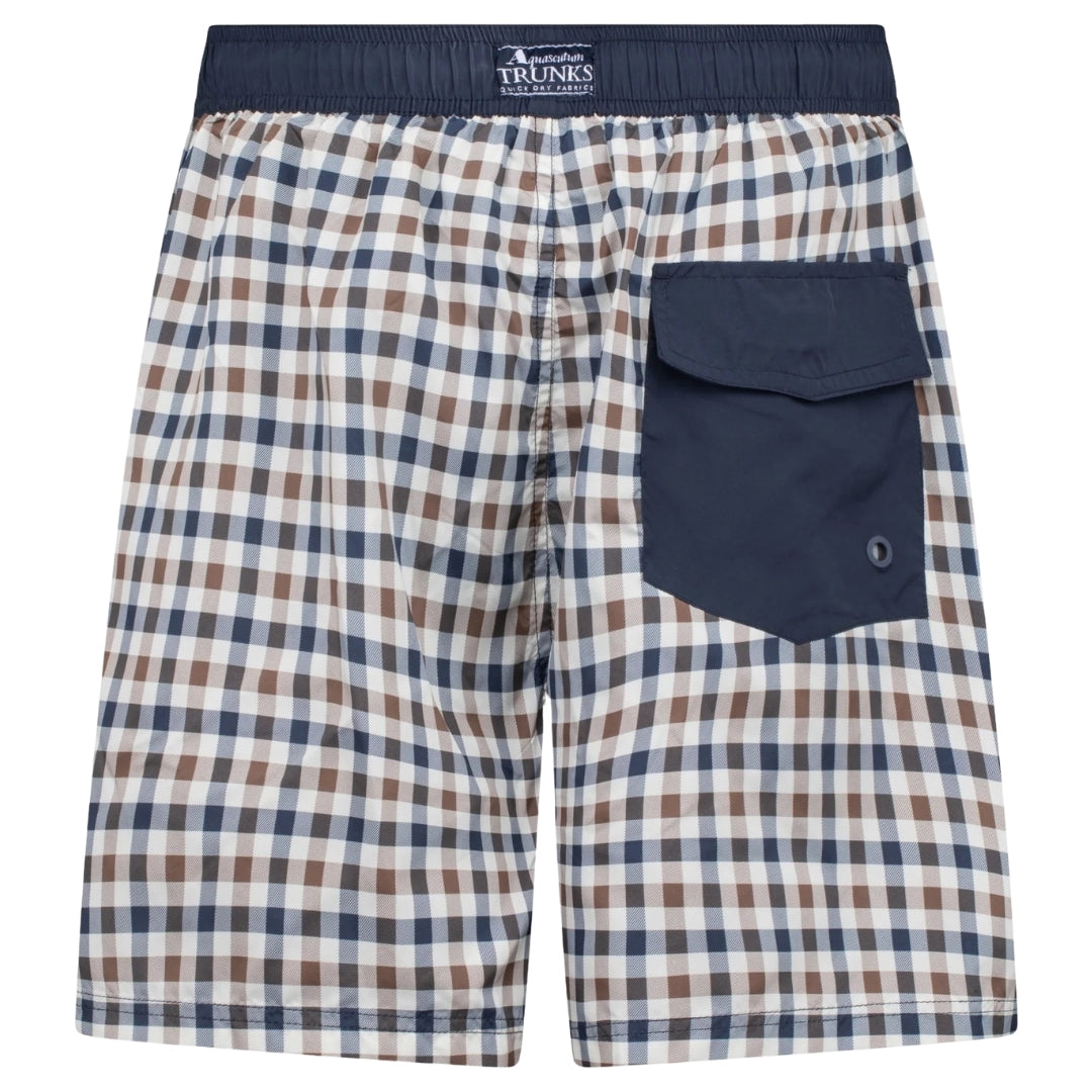 Aquascutum Active ICONIC VOLLEY AB_ICON_BB003 28 Beige Swim Shorts Mens S