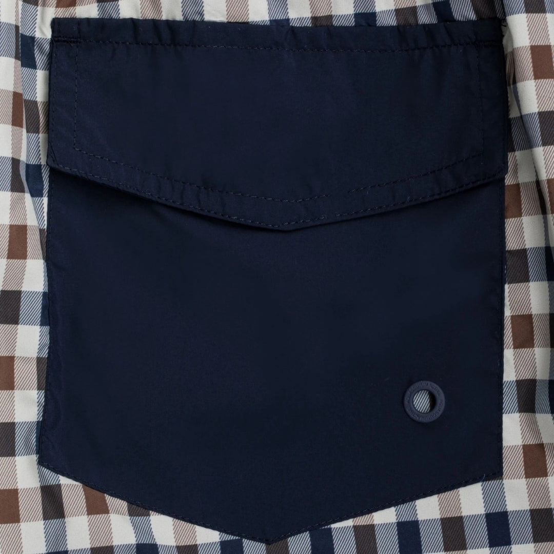 Aquascutum Active ICONIC VOLLEY AB_ICON_BB003 28 Beige Swim Shorts Mens S