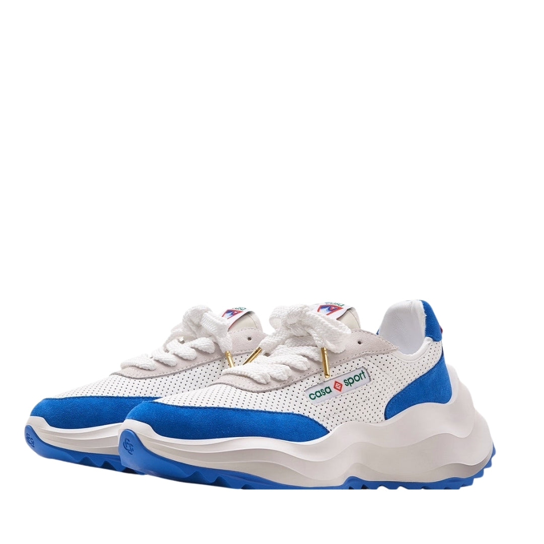Casablanca Atlantis Sneaker White Blue Shoes