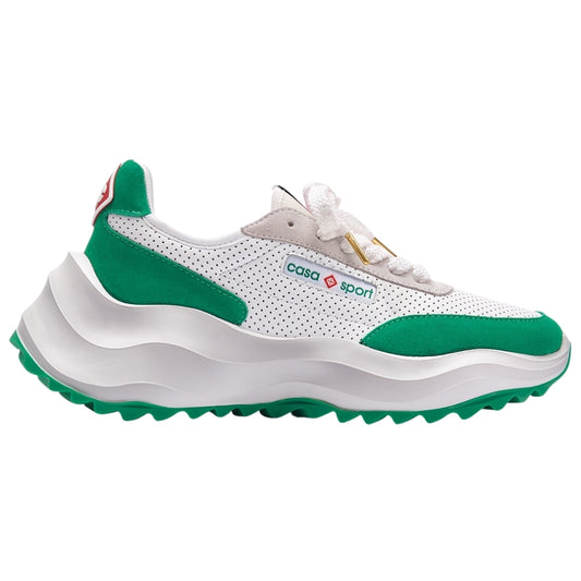 Casablanca Atlantis Sneaker White Green Shoes