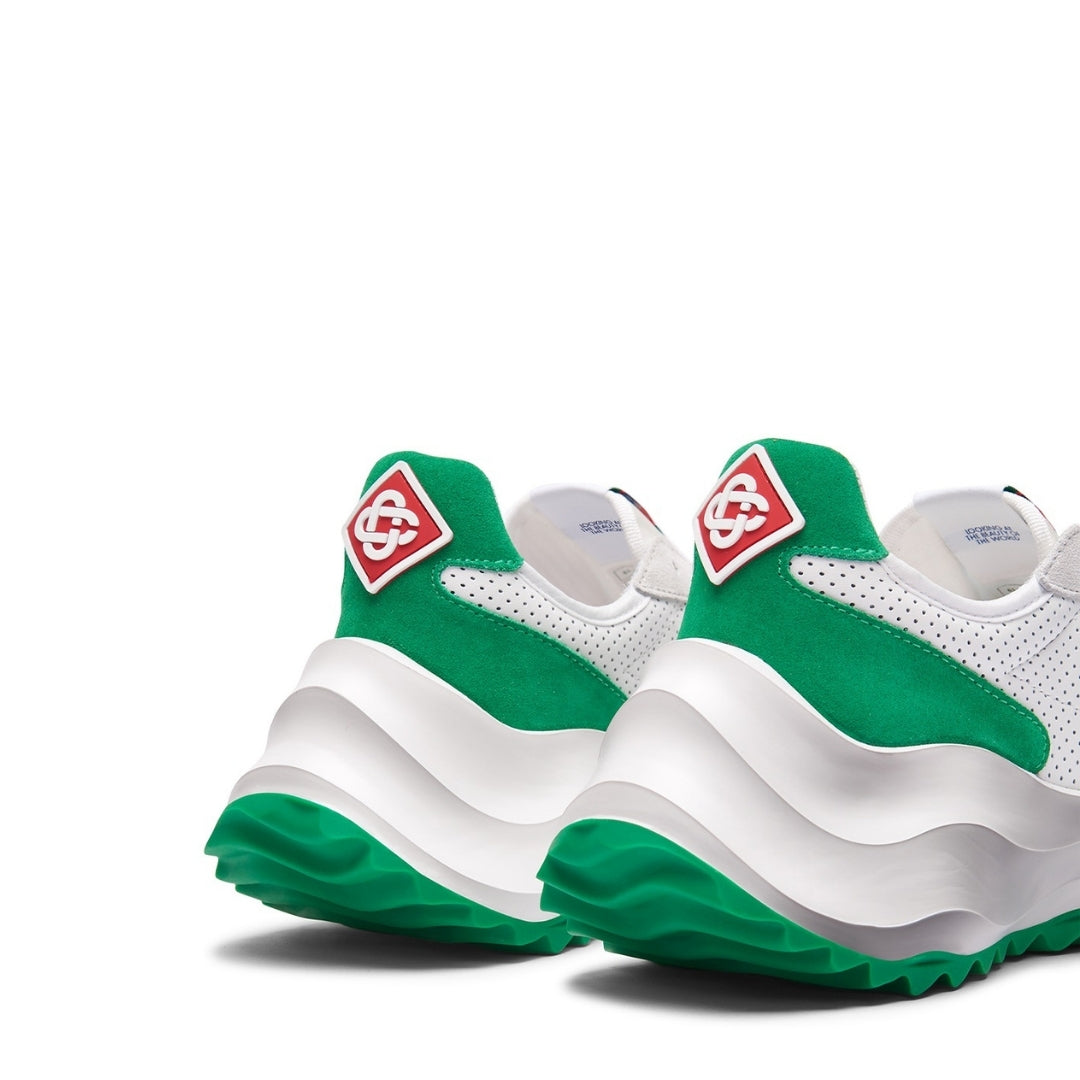 Casablanca Atlantis Sneaker White Green Shoes