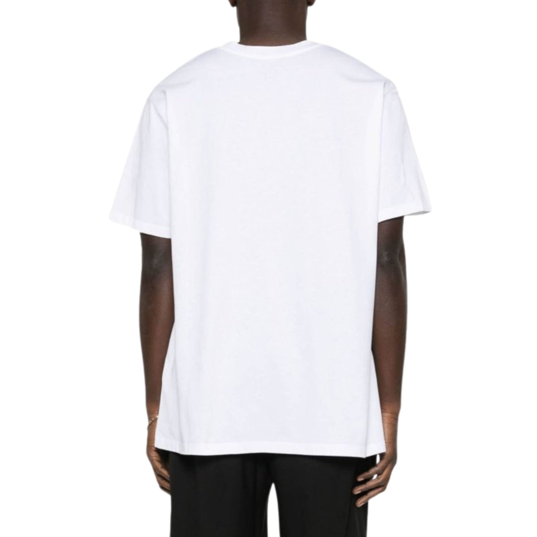 Balmain Paris Bold Brand Logo White T-Shirt