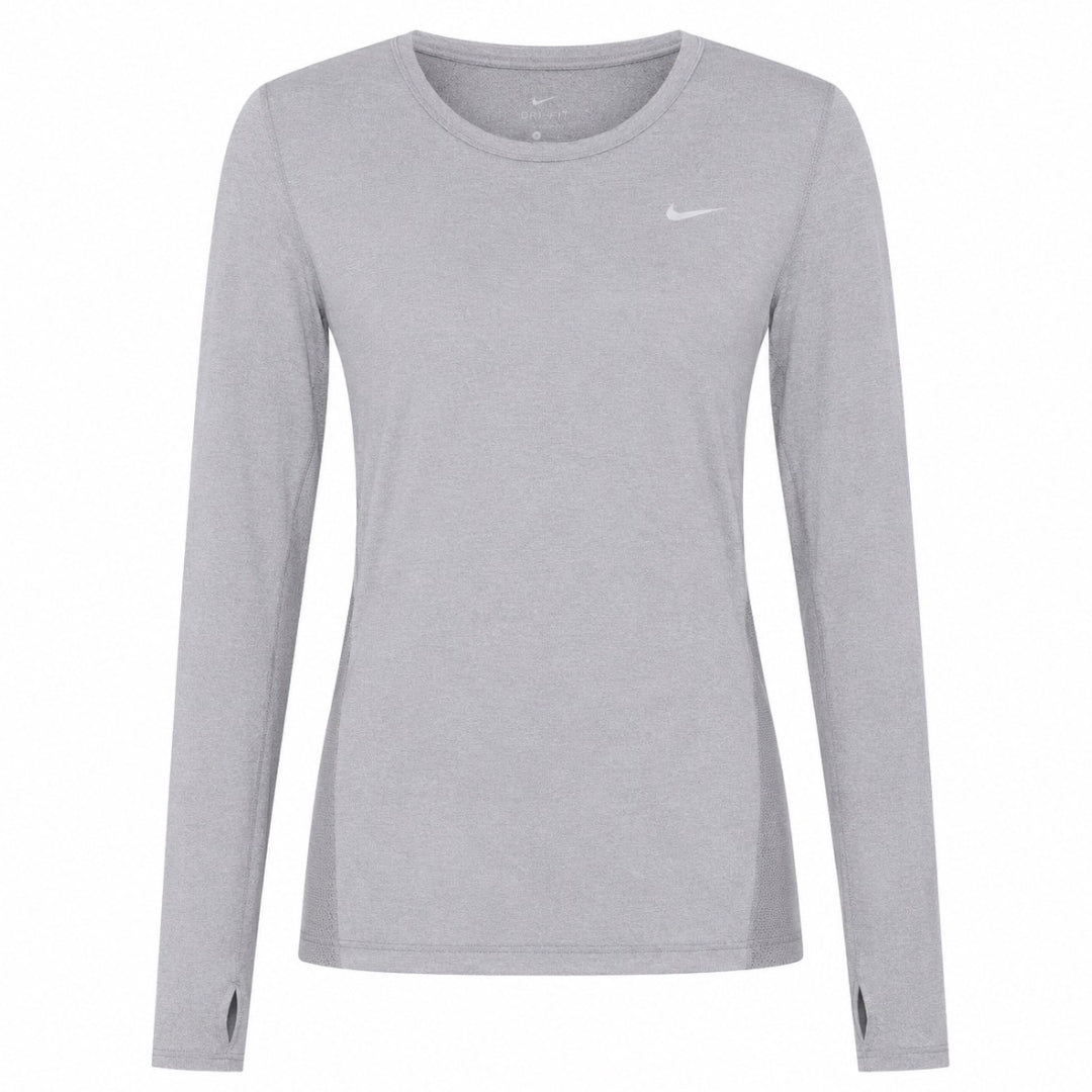 Nike Long Sleeve Light Grey Running Top XS