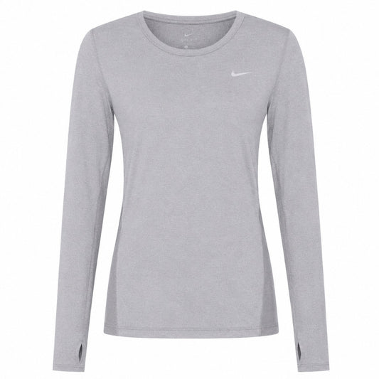 Nike Long Sleeve Light Grey Running Top XS